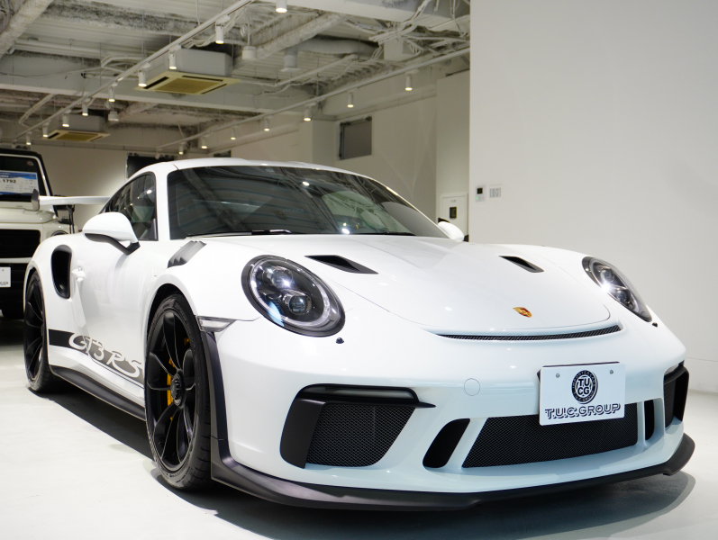 ポルシェ 911(Type991.2) GT3 RS ｽﾎﾟｰﾂｸﾛﾉPKG　正規D車 PCCB Fﾘﾌﾀｰ ｽﾎﾟｰﾂﾊﾞｹｯﾄ ｼｰﾄﾋｰﾀｰ PCMﾅﾋﾞ Bｶﾒﾗ BOSEｻｳﾝﾄﾞ LEDﾍｯﾄﾞﾗｲﾄPDLS+ 20&21ｲﾝﾁAW