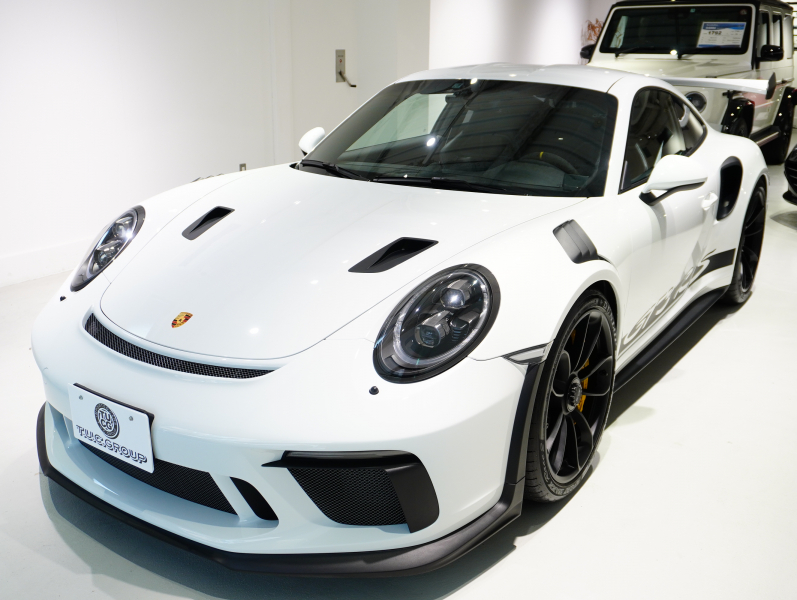ポルシェ 911(Type991.2) GT3 RS ｽﾎﾟｰﾂｸﾛﾉPKG　正規D車 PCCB Fﾘﾌﾀｰ ｽﾎﾟｰﾂﾊﾞｹｯﾄ ｼｰﾄﾋｰﾀｰ PCMﾅﾋﾞ Bｶﾒﾗ BOSEｻｳﾝﾄﾞ LEDﾍｯﾄﾞﾗｲﾄPDLS+ 20&21ｲﾝﾁAW