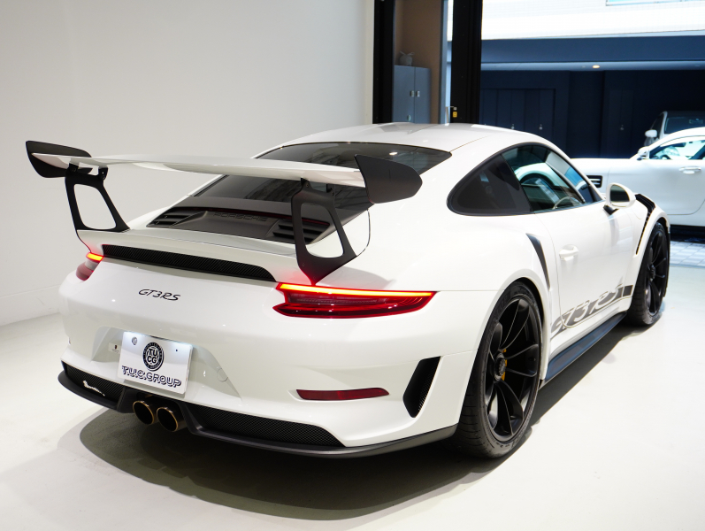 ポルシェ 911(Type991.2) GT3 RS ｽﾎﾟｰﾂｸﾛﾉPKG　正規D車 PCCB Fﾘﾌﾀｰ ｽﾎﾟｰﾂﾊﾞｹｯﾄ ｼｰﾄﾋｰﾀｰ PCMﾅﾋﾞ Bｶﾒﾗ BOSEｻｳﾝﾄﾞ LEDﾍｯﾄﾞﾗｲﾄPDLS+ 20&21ｲﾝﾁAW