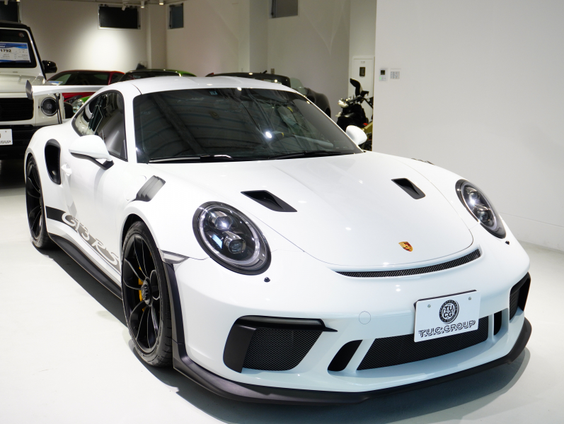 ポルシェ 911(Type991.2) GT3 RS ｽﾎﾟｰﾂｸﾛﾉPKG　正規D車 PCCB Fﾘﾌﾀｰ ｽﾎﾟｰﾂﾊﾞｹｯﾄ ｼｰﾄﾋｰﾀｰ PCMﾅﾋﾞ Bｶﾒﾗ BOSEｻｳﾝﾄﾞ LEDﾍｯﾄﾞﾗｲﾄPDLS+ 20&21ｲﾝﾁAW