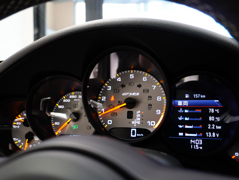 ポルシェ 911(Type991.2) GT3 RS ｽﾎﾟｰﾂｸﾛﾉPKG　正規D車 PCCB Fﾘﾌﾀｰ ｽﾎﾟｰﾂﾊﾞｹｯﾄ ｼｰﾄﾋｰﾀｰ PCMﾅﾋﾞ Bｶﾒﾗ BOSEｻｳﾝﾄﾞ LEDﾍｯﾄﾞﾗｲﾄPDLS+ 20&21ｲﾝﾁAW