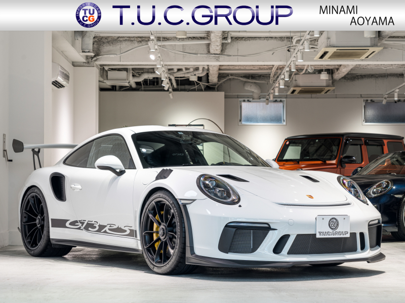 ポルシェ 911(Type991.2) GT3 RS ｽﾎﾟｰﾂｸﾛﾉPKG　正規D車 PCCB Fﾘﾌﾀｰ ｽﾎﾟｰﾂﾊﾞｹｯﾄ ｼｰﾄﾋｰﾀｰ PCMﾅﾋﾞ Bｶﾒﾗ BOSEｻｳﾝﾄﾞ LEDﾍｯﾄﾞﾗｲﾄPDLS+ 20&21ｲﾝﾁAW
