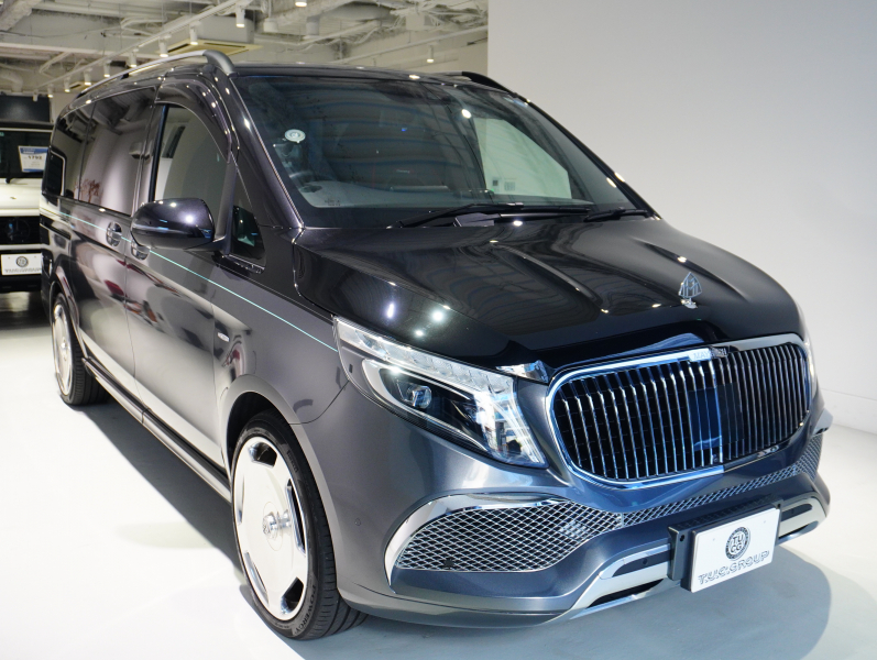 メルセデスベンツ Vクラス V220d ｽﾎﾟｰﾂﾛﾝｸﾞ ﾚｰﾀﾞｰP　ﾏｲﾊﾞｯﾊ仕様 ｴｸﾞｾｸﾃｨﾌﾞｼｰﾄ TVﾓﾆﾀｰ付ﾊﾟｰﾃｰｼｮﾝ 4人乗り ﾂｰﾄﾝﾗｯﾋﾟﾝｸﾞ　2年保証付