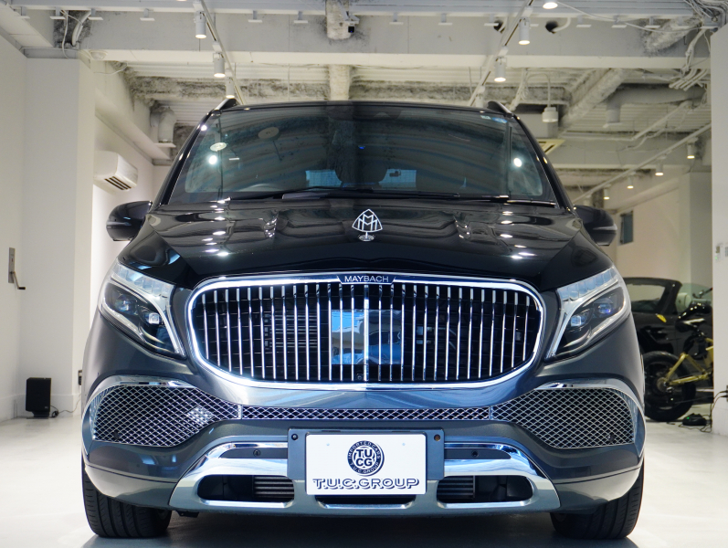 メルセデスベンツ Vクラス V220d ｽﾎﾟｰﾂﾛﾝｸﾞ ﾚｰﾀﾞｰP　ﾏｲﾊﾞｯﾊ仕様 ｴｸﾞｾｸﾃｨﾌﾞｼｰﾄ TVﾓﾆﾀｰ付ﾊﾟｰﾃｰｼｮﾝ 4人乗り ﾂｰﾄﾝﾗｯﾋﾟﾝｸﾞ　2年保証付