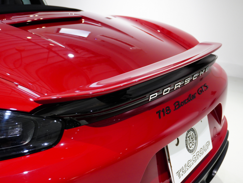 ポルシェ 718 ボクスター GTS PDK スポーツクロノ & GTSインテリアPKG 正規D車 スポーツエキゾースト ハーフレザー シートヒーター 純正PCM バックカメラ レザーインテリア OPカラー 20AW KWコイルオーバーキット 2年保証