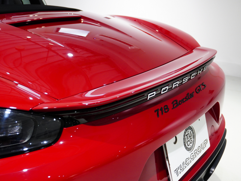 ポルシェ 718 ボクスター GTS PDK スポーツクロノ & GTSインテリアPKG 正規D車 スポーツエキゾースト ハーフレザー シートヒーター 純正PCM バックカメラ レザーインテリア OPカラー 20AW KWコイルオーバーキット 2年保証