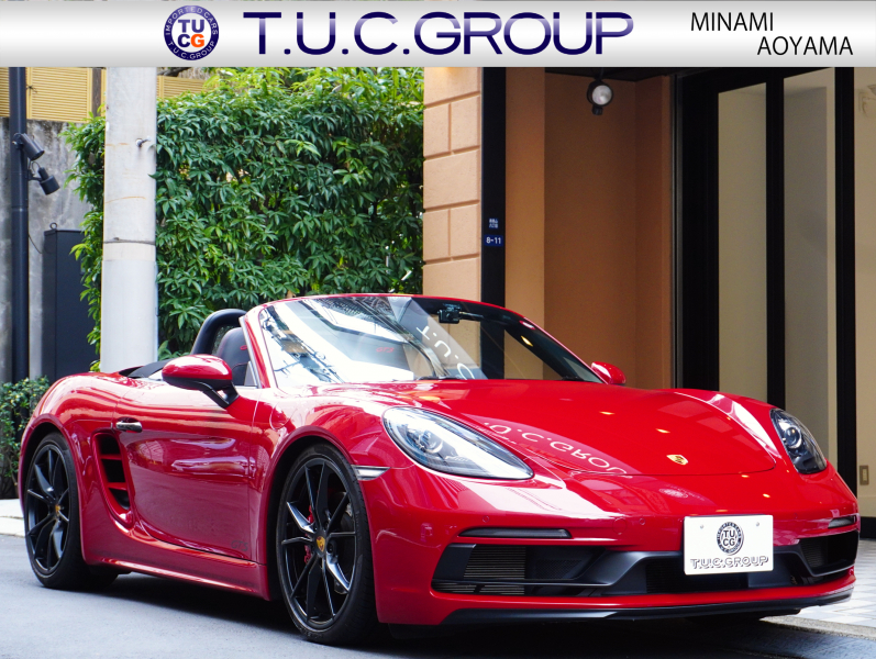 ポルシェ 718 ボクスター GTS PDK スポーツクロノ & GTSインテリアPKG 正規D車 スポーツエキゾースト ハーフレザー シートヒーター 純正PCM バックカメラ レザーインテリア OPカラー 20AW KWコイルオーバーキット 2年保証