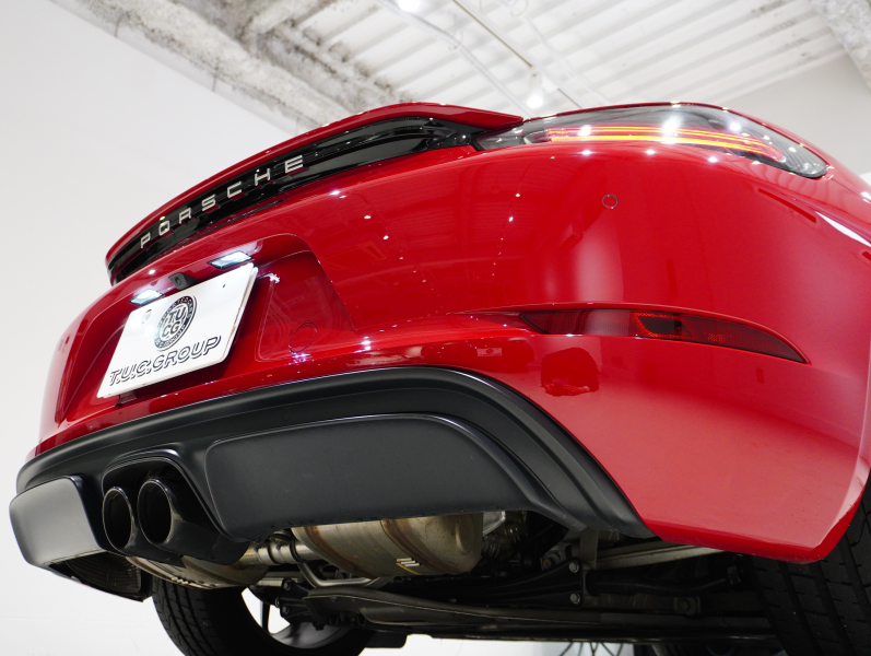 ポルシェ 718 ボクスター GTS PDK スポーツクロノ & GTSインテリアPKG 正規D車 スポーツエキゾースト ハーフレザー シートヒーター 純正PCM バックカメラ レザーインテリア OPカラー 20AW KWコイルオーバーキット 2年保証