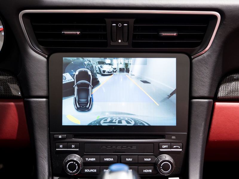 ポルシェ 911(Type991.2) ﾀｰﾎﾞ ｶﾌﾞﾘｵﾚ ｽﾎﾟｰﾂｸﾛﾉPKG　MY17 正規D車 左H ACC ｴﾝﾄﾘｰD 赤革 PCMﾅﾋﾞ TVﾁｭｰﾅｰ Bｶﾒﾗ ｶｰﾎﾞﾝｲﾝﾃﾘｱPKG LEDﾍｯﾄﾞﾗｲﾄ OP20ｲﾝﾁAW　2年保証