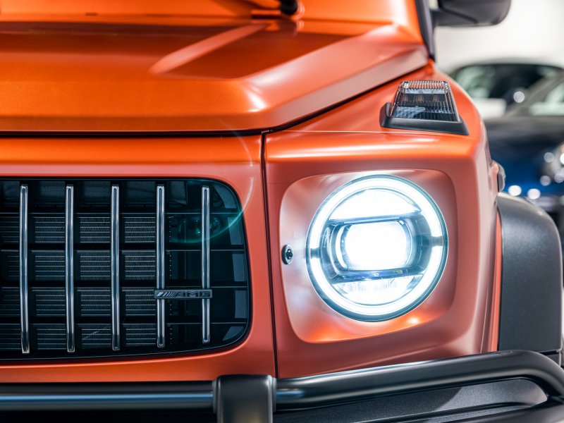 AMG Gクラス G63 ﾏｸﾞﾉﾋｰﾛｰｴﾃﾞｨｼｮﾝ　正規D車 100台限定 黒革 SR ﾅﾋﾞTV ﾌﾙｾｸﾞ Burmester AMGﾊﾟﾌｫｰﾏﾝｽｽﾃｱ 専用22AW ﾛｰﾀﾞｳﾝ ﾊﾞﾝﾊﾟｶﾞｰﾄﾞ　2年保証