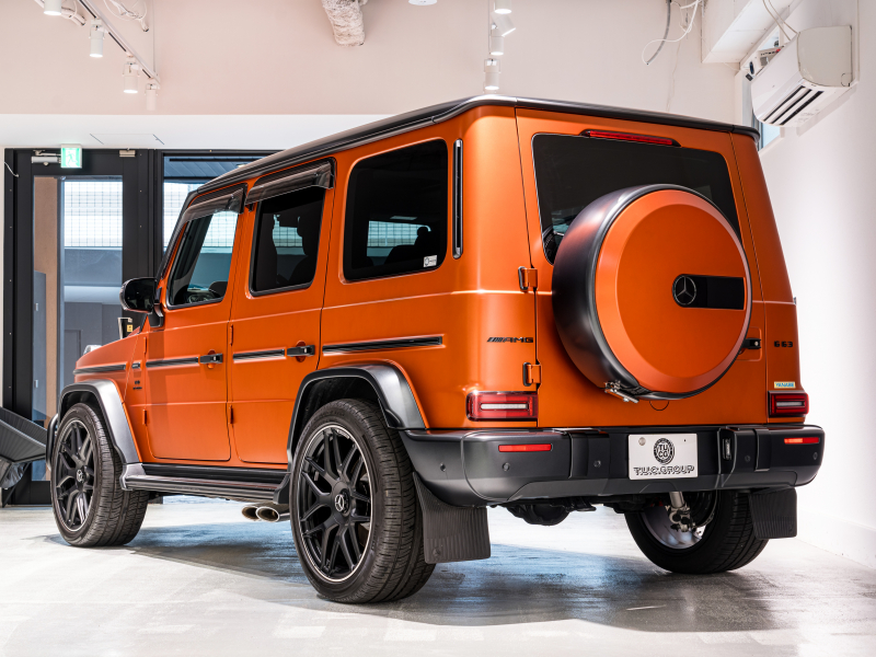 AMG Gクラス G63 ﾏｸﾞﾉﾋｰﾛｰｴﾃﾞｨｼｮﾝ　正規D車 100台限定 黒革 SR ﾅﾋﾞTV ﾌﾙｾｸﾞ Burmester AMGﾊﾟﾌｫｰﾏﾝｽｽﾃｱ 専用22AW ﾛｰﾀﾞｳﾝ ﾊﾞﾝﾊﾟｶﾞｰﾄﾞ　2年保証