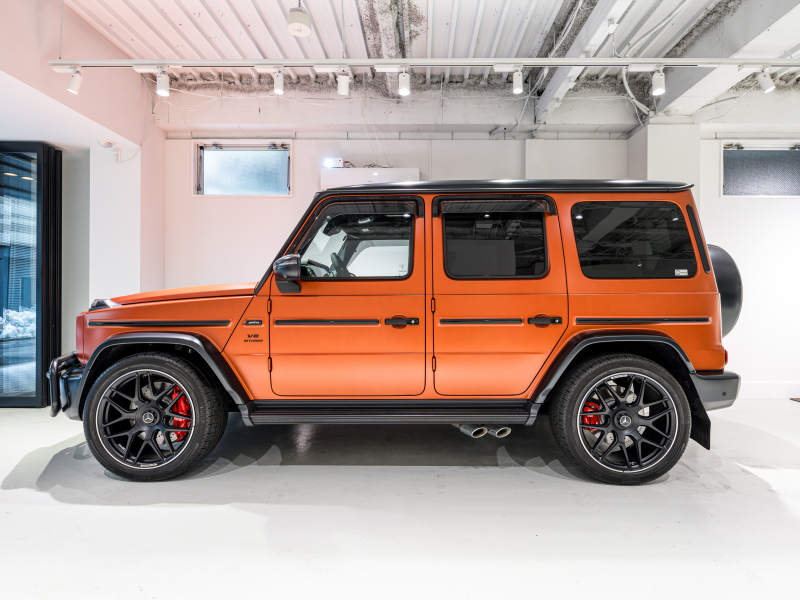 AMG Gクラス G63 ﾏｸﾞﾉﾋｰﾛｰｴﾃﾞｨｼｮﾝ　正規D車 100台限定 黒革 SR ﾅﾋﾞTV ﾌﾙｾｸﾞ Burmester AMGﾊﾟﾌｫｰﾏﾝｽｽﾃｱ 専用22AW ﾛｰﾀﾞｳﾝ ﾊﾞﾝﾊﾟｶﾞｰﾄﾞ　2年保証