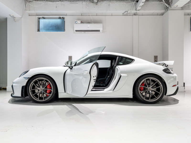 ポルシェ 718 ケイマン GT4 6MT クラブスポーツ&クロノPKG 正規D車 右H フルバケットシート PCMナビ Bカメラ CarPlay キセノンヘッドライト スポーツEX 2年保証