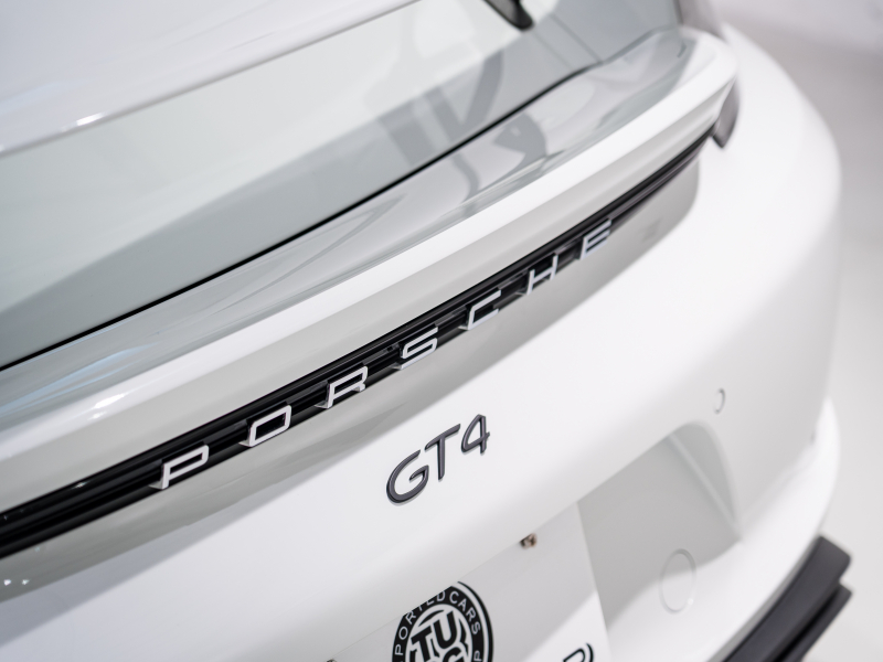 ポルシェ 718 ケイマン GT4 6MT クラブスポーツ&クロノPKG 正規D車 右H フルバケットシート PCMナビ Bカメラ CarPlay キセノンヘッドライト スポーツEX 2年保証