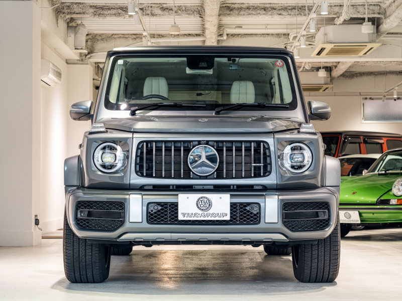 AMG Gクラス G63 AMGﾚｻﾞｰｴｸｽｸﾙｰｼﾌﾞPKG　正規D車 右H Meｺﾈｸﾄ ﾏｷｱｰﾄﾍﾞｰｼﾞｭ革 ｻﾝﾙｰﾌ 純正ﾅﾋﾞTV Burmester AMGﾊﾟﾌｫｰﾏﾝｽEX AMG20ｲﾝﾁAW　2年保証