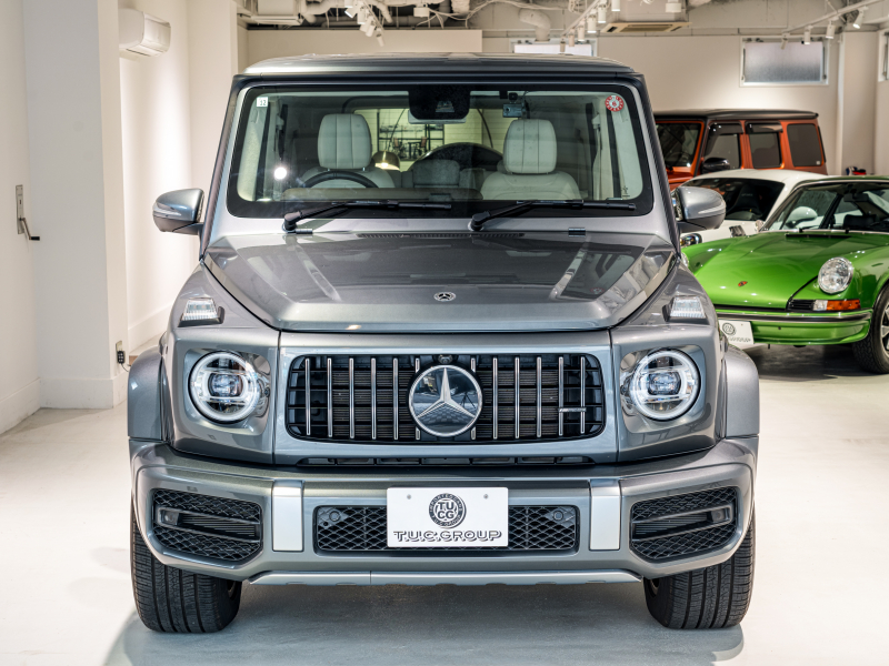 AMG Gクラス G63 AMGﾚｻﾞｰｴｸｽｸﾙｰｼﾌﾞPKG　正規D車 右H Meｺﾈｸﾄ ﾏｷｱｰﾄﾍﾞｰｼﾞｭ革 ｻﾝﾙｰﾌ 純正ﾅﾋﾞTV Burmester AMGﾊﾟﾌｫｰﾏﾝｽEX AMG20ｲﾝﾁAW　2年保証
