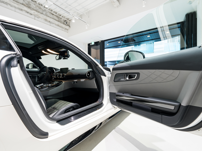 AMG GT C Edition50 日本12台限定車　正規D車 AMGﾊﾟﾌｫｰﾏﾝｽｼｰﾄ ｼｰﾄﾋｰﾀｰ&ﾍﾞﾝﾁﾚｰﾀｰ ｶﾞﾗｽﾙｰﾌ 純正ﾅﾋﾞTV ﾌﾙｾｸﾞ ﾌﾞﾙﾒｽﾀｰﾊｲｴﾝﾄﾞ AMGﾊﾟﾌｫｰﾏﾝｽEX 専用19&20AW　2年保証