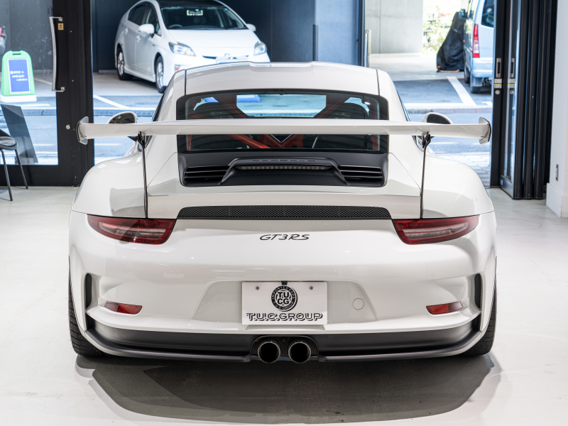 ポルシェ 911(Type991.1) GT3 RS ｸﾗﾌﾞｽﾎﾟｰﾂPKG　正規D車 左H ｶｰﾎﾞﾝﾊﾞｹｯﾄｼｰﾄ ﾅﾋﾞTV  ﾌｭｰｴﾙﾀﾝｸ90L ｽﾎﾟｴｸﾞ ﾌﾞﾗｯｸﾊﾞｲｷｾﾉﾝ　2年保証