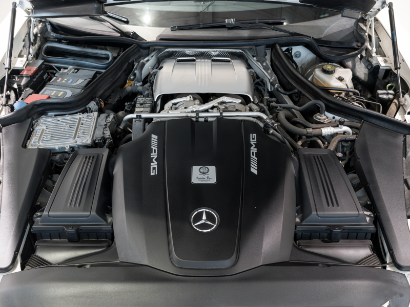 AMG GT GT R AMGカーボンエクステリア&パフォーマンスシートPKG 正規D車 1オーナー 後期モデル  エッセンシャルPKG 純正ナビTV CarPlay F&Bカメラ AMGパフォーマンスEX マットカーボンインテリア LEDヘッドライト 19&20AW 2年保証付