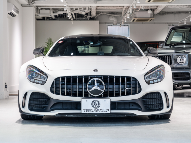 AMG GT GT R AMGカーボンエクステリア&パフォーマンスシートPKG 正規D車 1オーナー 後期モデル  エッセンシャルPKG 純正ナビTV CarPlay F&Bカメラ AMGパフォーマンスEX マットカーボンインテリア LEDヘッドライト 19&20AW 2年保証付
