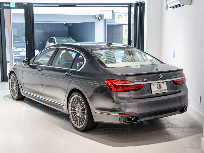 アルピナ B7 BITURBO Long Executive lounge　正規D車 希少車 4人乗り ﾌﾙﾚｻﾞｰﾒﾘﾉ ｽｶｲﾗｳﾝｼﾞﾊﾟﾉﾗﾏﾙｰﾌ 純正ﾅﾋﾞTV Bowers&Wilkins ｸﾗｼｯｸ21AW　2年保証