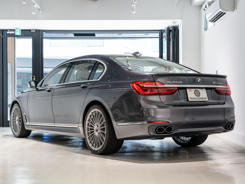 アルピナ B7 BITURBO Long Executive lounge　正規D車 希少車 4人乗り ﾌﾙﾚｻﾞｰﾒﾘﾉ ｽｶｲﾗｳﾝｼﾞﾊﾟﾉﾗﾏﾙｰﾌ 純正ﾅﾋﾞTV Bowers&Wilkins ｸﾗｼｯｸ21AW　2年保証