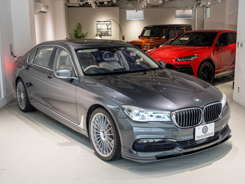 アルピナ B7 BITURBO Long Executive lounge　正規D車 希少車 4人乗り ﾌﾙﾚｻﾞｰﾒﾘﾉ ｽｶｲﾗｳﾝｼﾞﾊﾟﾉﾗﾏﾙｰﾌ 純正ﾅﾋﾞTV Bowers&Wilkins ｸﾗｼｯｸ21AW　2年保証