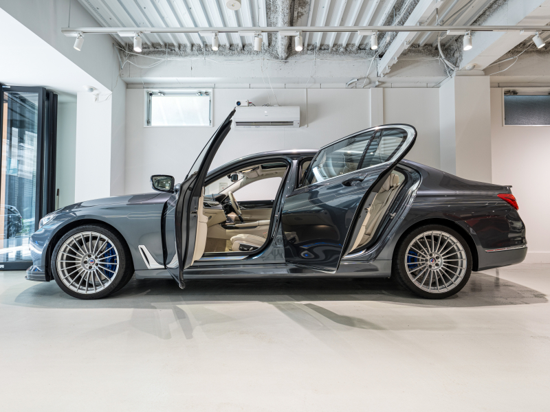 アルピナ B7 BITURBO Long Executive lounge　正規D車 希少車 4人乗り ﾌﾙﾚｻﾞｰﾒﾘﾉ ｽｶｲﾗｳﾝｼﾞﾊﾟﾉﾗﾏﾙｰﾌ 純正ﾅﾋﾞTV Bowers&Wilkins ｸﾗｼｯｸ21AW　2年保証