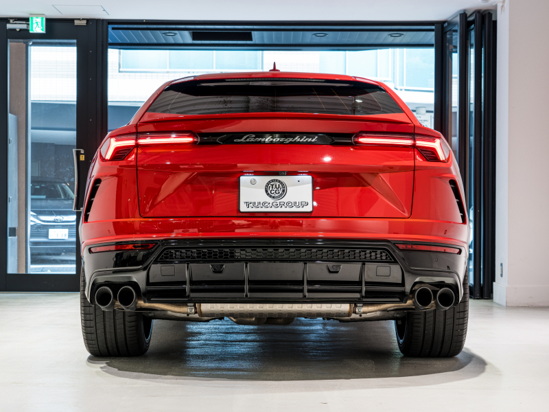 ランボルギーニ ウルス 4.0 ﾊｲｳｪｲ&ｱｰﾊﾞﾝﾛｰﾄﾞPKG　正規D車 左H 5人乗り B/KｽﾀｲﾙPKG 黒革 ﾋｰﾀｰ&ﾍﾞﾝﾁﾚｰﾀｰ ﾊﾟﾉﾗﾏSR 純正ﾅﾋﾞTV ﾄｯﾌﾟﾋﾞｭｰｶﾒﾗ Bang&Olufsen ﾍｯﾄﾞｱｯﾌﾟD 23ｲﾝﾁTaigeteAW　新車保証