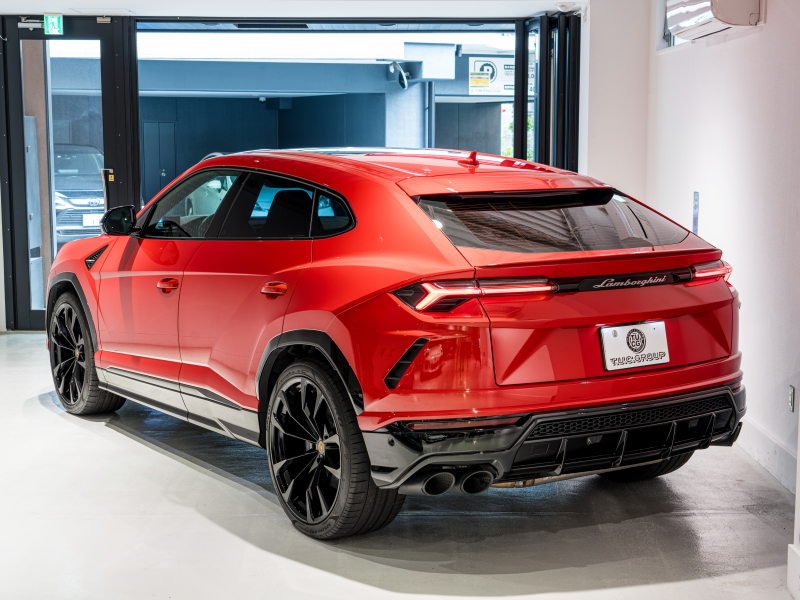 ランボルギーニ ウルス 4.0 ﾊｲｳｪｲ&ｱｰﾊﾞﾝﾛｰﾄﾞPKG　正規D車 左H 5人乗り B/KｽﾀｲﾙPKG 黒革 ﾋｰﾀｰ&ﾍﾞﾝﾁﾚｰﾀｰ ﾊﾟﾉﾗﾏSR 純正ﾅﾋﾞTV ﾄｯﾌﾟﾋﾞｭｰｶﾒﾗ Bang&Olufsen ﾍｯﾄﾞｱｯﾌﾟD 23ｲﾝﾁTaigeteAW　新車保証