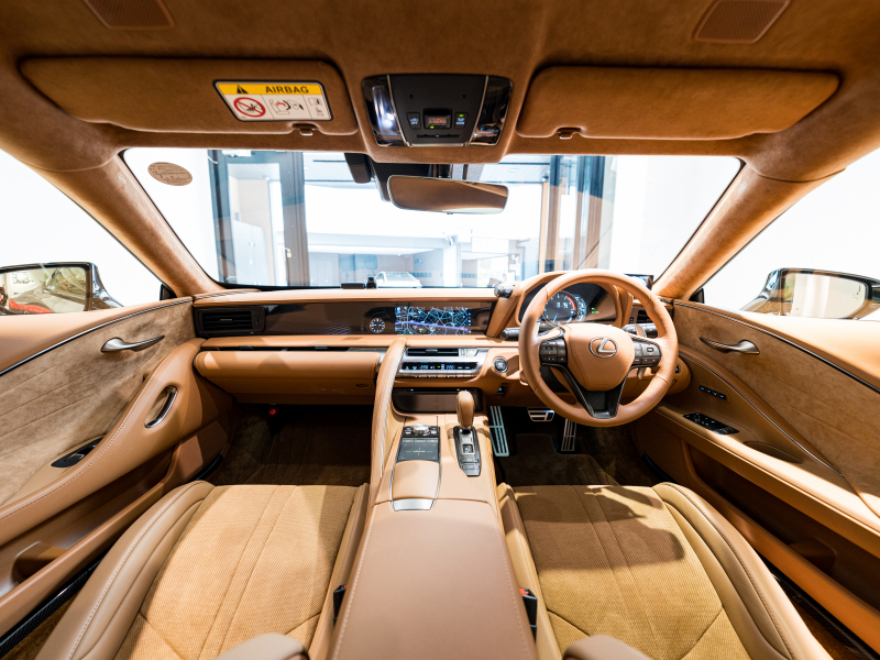 レクサス LC LC500 Sﾊﾟｯｹｰｼﾞ　1ｵｰﾅｰ ﾓﾃﾞﾘｽﾀｴｱﾛ LexusSafetySystem+ ｱﾙｶﾝﾀｰﾗ/ｵｰｶｰｲﾝﾃﾘｱ 21ｲﾝﾁAW ﾏｰｸﾚﾋﾞﾝﾝｿﾝ ｶﾗｰﾍｯﾄﾞｱｯﾌﾟD　2年保証付