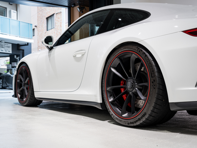 ポルシェ 911(Type991.2) GT3 ｸﾗﾌﾞｽﾎﾟｰﾂ&ｽﾎﾟｰﾂｸﾛﾉPKG　正規D車 ﾌﾛﾝﾄﾘﾌﾄ ﾚｻﾞｰｲﾝﾃﾘｱ ﾌﾙﾊﾞｹｯﾄｼｰﾄ 純正PCMﾅﾋﾞ ﾘﾊﾞｰｼﾝｸﾞｶﾒﾗ BOSEｻｳﾝﾄﾞ CarPlay FRFﾏﾌﾗｰ ﾌﾛﾝﾄPPF　2年保証