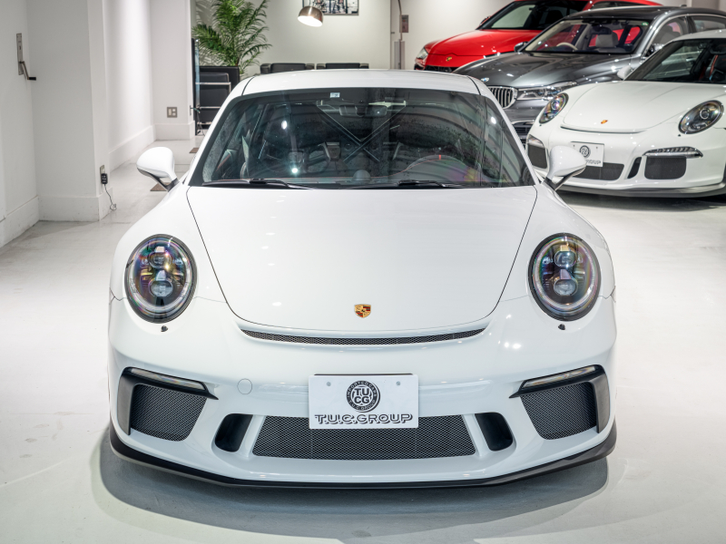 ポルシェ 911(Type991.2) GT3 ｸﾗﾌﾞｽﾎﾟｰﾂ&ｽﾎﾟｰﾂｸﾛﾉPKG　正規D車 ﾌﾛﾝﾄﾘﾌﾄ ﾚｻﾞｰｲﾝﾃﾘｱ ﾌﾙﾊﾞｹｯﾄｼｰﾄ 純正PCMﾅﾋﾞ ﾘﾊﾞｰｼﾝｸﾞｶﾒﾗ BOSEｻｳﾝﾄﾞ CarPlay FRFﾏﾌﾗｰ ﾌﾛﾝﾄPPF　2年保証