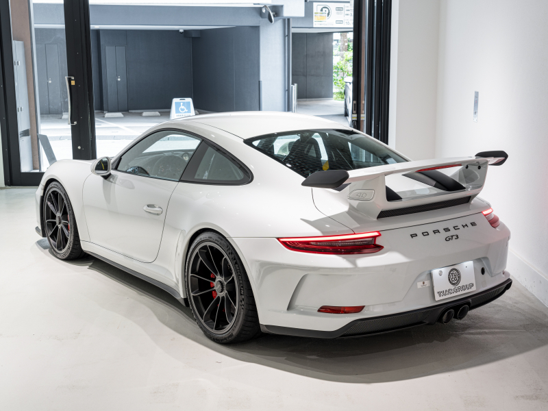 ポルシェ 911(Type991.2) GT3 ｸﾗﾌﾞｽﾎﾟｰﾂ&ｽﾎﾟｰﾂｸﾛﾉPKG　正規D車 ﾌﾛﾝﾄﾘﾌﾄ ﾚｻﾞｰｲﾝﾃﾘｱ ﾌﾙﾊﾞｹｯﾄｼｰﾄ 純正PCMﾅﾋﾞ ﾘﾊﾞｰｼﾝｸﾞｶﾒﾗ CarPlay ｷｬﾗﾗﾎﾜｲﾄ　2年保証