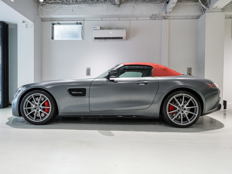 AMG GTS ロードスター 正規D車 後期 OPカラー AMGダイナミックプラス&パフォーマンスシートPKG シートヒーター&ベンチレーター 純正ナビTV バックカメラ Burmesterハイエンド リアアクスル 19&20インチAW 2年保証