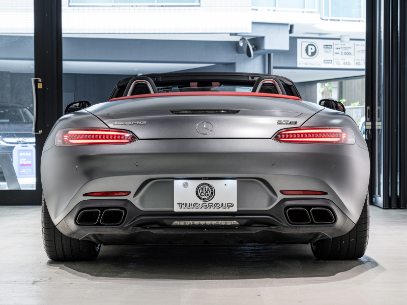 AMG GTS ロードスター 正規D車 後期 OPカラー AMGダイナミックプラス&パフォーマンスシートPKG シートヒーター&ベンチレーター 純正ナビTV バックカメラ Burmesterハイエンド リアアクスル 19&20インチAW 2年保証