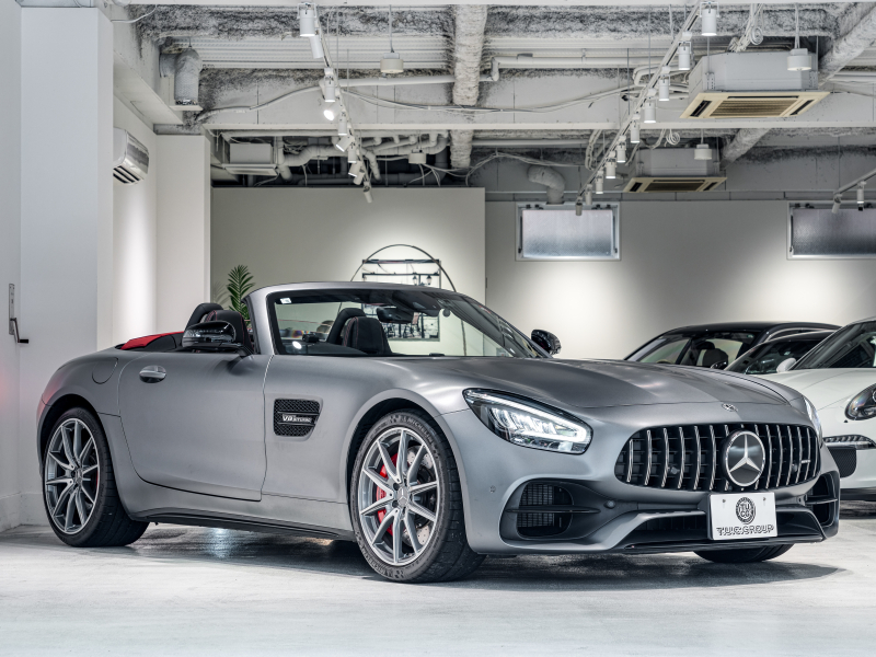 AMG GTS ロードスター 正規D車 後期 OPカラー AMGダイナミックプラス&パフォーマンスシートPKG シートヒーター&ベンチレーター 純正ナビTV バックカメラ Burmesterハイエンド リアアクスル 19&20インチAW 2年保証