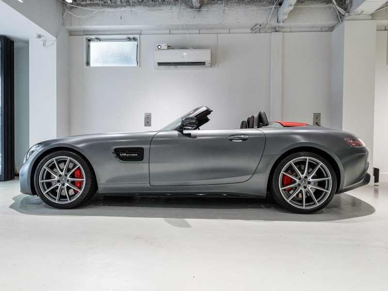 AMG GTS ロードスター 正規D車 後期 OPカラー AMGダイナミックプラス&パフォーマンスシートPKG シートヒーター&ベンチレーター 純正ナビTV バックカメラ Burmesterハイエンド リアアクスル 19&20インチAW 2年保証