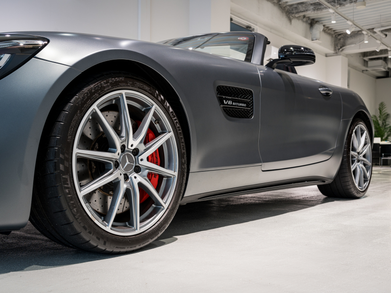 AMG GTS ロードスター 正規D車 後期 OPカラー AMGダイナミックプラス&パフォーマンスシートPKG シートヒーター&ベンチレーター 純正ナビTV バックカメラ Burmesterハイエンド リアアクスル 19&20インチAW 2年保証