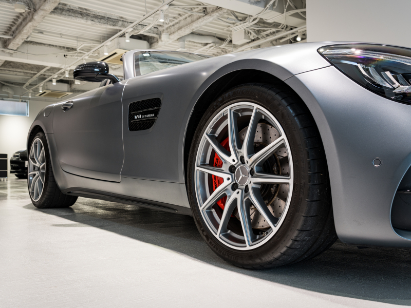 AMG GTS ロードスター 正規D車 後期 OPカラー AMGダイナミックプラス&パフォーマンスシートPKG シートヒーター&ベンチレーター 純正ナビTV バックカメラ Burmesterハイエンド リアアクスル 19&20インチAW 2年保証