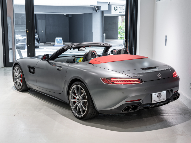 AMG GTS ロードスター 正規D車 後期 OPカラー AMGダイナミックプラス&パフォーマンスシートPKG シートヒーター&ベンチレーター 純正ナビTV バックカメラ Burmesterハイエンド リアアクスル 19&20インチAW 2年保証