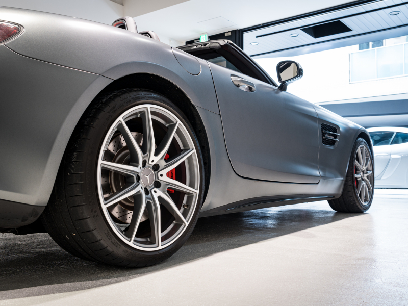 AMG GTS ロードスター 正規D車 後期 OPカラー AMGダイナミックプラス&パフォーマンスシートPKG シートヒーター&ベンチレーター 純正ナビTV バックカメラ Burmesterハイエンド リアアクスル 19&20インチAW 2年保証