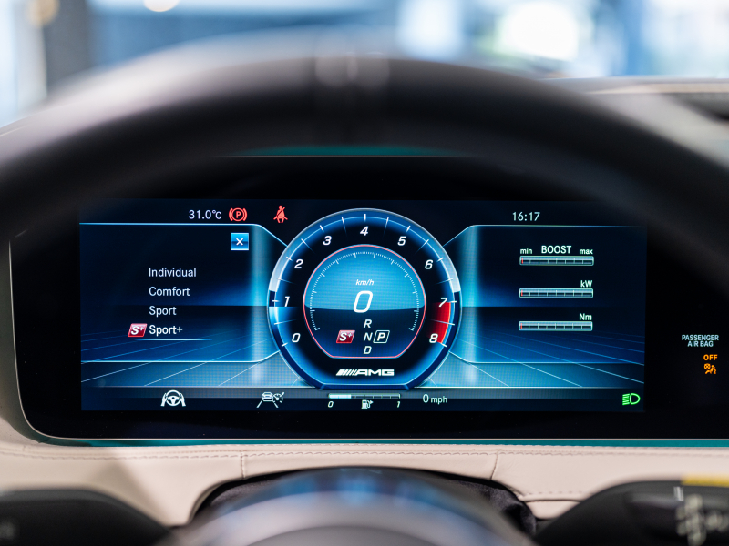 AMG Sクラス S63 4MATIC+ long AMGダイナミック&ショーファー&レーダーPKG 後期モデル 左H MEコネ ポーセレン革 パノラマSR ナビTV フルセグ CarPlay HUD ベンチレーター リアエンタ 社外マフラー 2年保証付