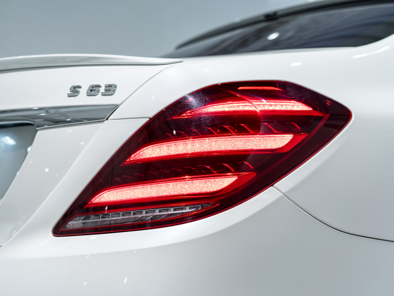 AMG Sクラス S63 4MATIC+ long AMGダイナミック&ショーファー&レーダーPKG 後期モデル 左H MEコネ ポーセレン革 パノラマSR ナビTV フルセグ CarPlay HUD ベンチレーター リアエンタ 社外マフラー 2年保証付