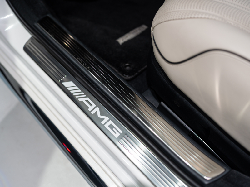 AMG Sクラス S63 4MATIC+ long AMGダイナミック&ショーファー&レーダーPKG 後期モデル 左H MEコネ ポーセレン革 パノラマSR ナビTV フルセグ CarPlay HUD ベンチレーター リアエンタ 社外マフラー 2年保証付