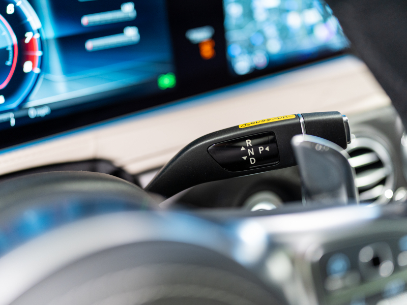 AMG Sクラス S63 4MATIC+ long AMGダイナミック&ショーファー&レーダーPKG 後期モデル 左H MEコネ ポーセレン革 パノラマSR ナビTV フルセグ CarPlay HUD ベンチレーター リアエンタ 社外マフラー 2年保証付