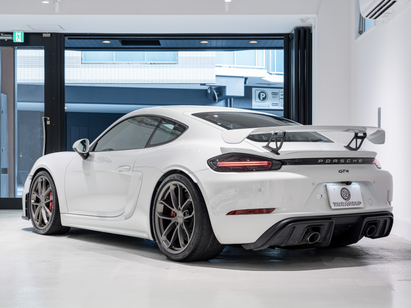ポルシェ 718 ケイマン GT4 6MT ｸﾗﾌﾞｽﾎﾟｰﾂ&ｸﾛﾉPKG　正規D車 1ｵｰﾅｰ 右H ﾌﾙﾊﾞｹｯﾄｼｰﾄ PCMﾅﾋﾞ Bｶﾒﾗ CarPlay ｷｾﾉﾝﾍｯﾄﾞﾗｲﾄ ｽﾎﾟｰﾂEX 純正20AW