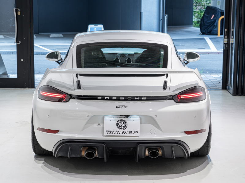 ポルシェ 718 ケイマン GT4 6MT ｸﾗﾌﾞｽﾎﾟｰﾂ&ｸﾛﾉPKG　正規D車 1ｵｰﾅｰ 右H ﾌﾙﾊﾞｹｯﾄｼｰﾄ PCMﾅﾋﾞ Bｶﾒﾗ CarPlay ｷｾﾉﾝﾍｯﾄﾞﾗｲﾄ ｽﾎﾟｰﾂEX 純正20AW