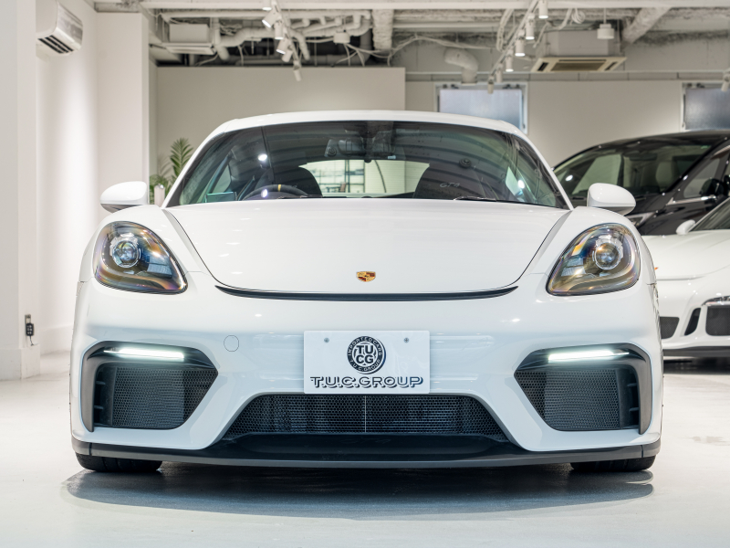 ポルシェ 718 ケイマン GT4 6MT ｸﾗﾌﾞｽﾎﾟｰﾂ&ｸﾛﾉPKG　正規D車 1ｵｰﾅｰ 右H ﾌﾙﾊﾞｹｯﾄｼｰﾄ PCMﾅﾋﾞ Bｶﾒﾗ CarPlay ｷｾﾉﾝﾍｯﾄﾞﾗｲﾄ ｽﾎﾟｰﾂEX 純正20AW