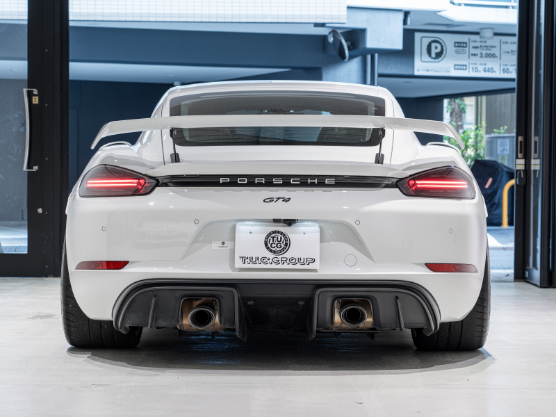 ポルシェ 718 ケイマン GT4 6MT ｸﾗﾌﾞｽﾎﾟｰﾂ&ｸﾛﾉPKG　正規D車 1ｵｰﾅｰ 右H ﾌﾙﾊﾞｹｯﾄｼｰﾄ PCMﾅﾋﾞ Bｶﾒﾗ CarPlay ｷｾﾉﾝﾍｯﾄﾞﾗｲﾄ ｽﾎﾟｰﾂEX 純正20AW